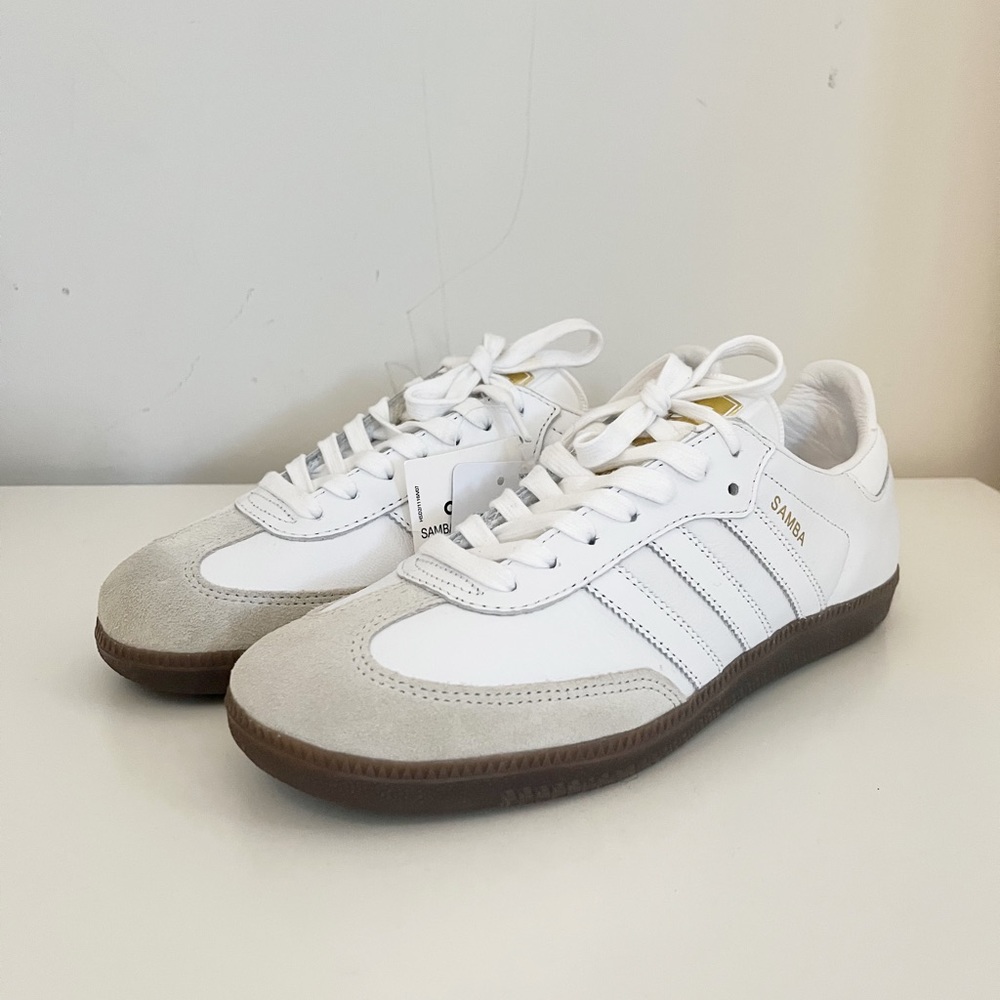 Adidas Samba OG White Sz 8.5 - Picture 3 of 8